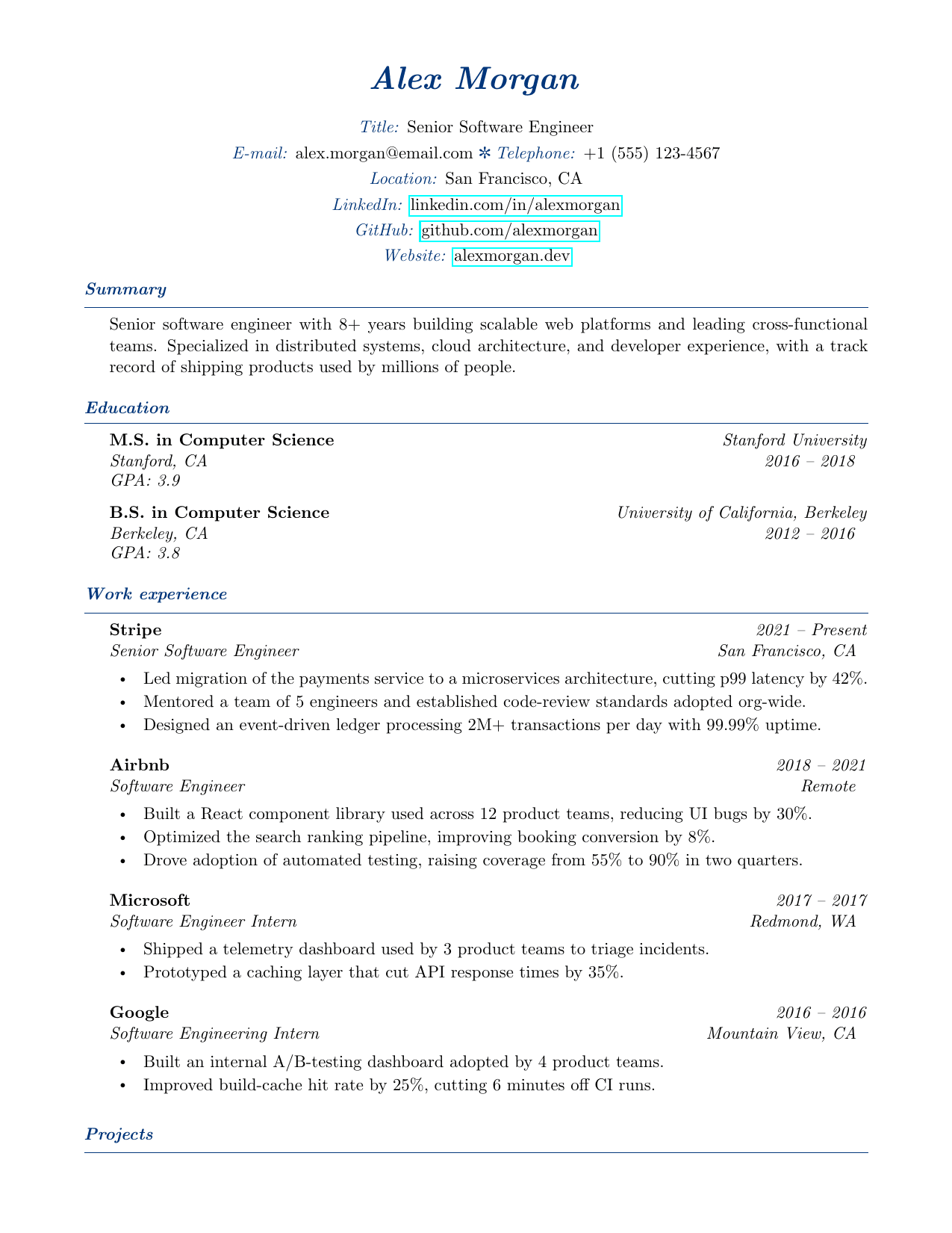 Account Manager resume template